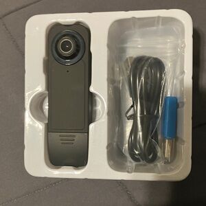 Sleek Black Full HD 1080P Digital Camera